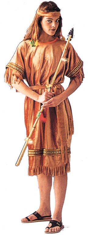 Indian Maiden Adult Costume - Click Image to Close