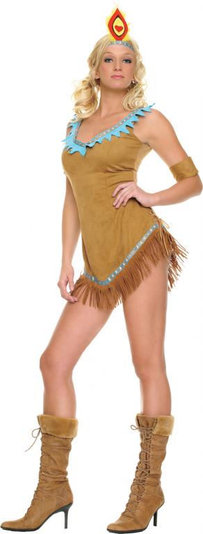 Indian Princess Sexy Adult Costume - Click Image to Close