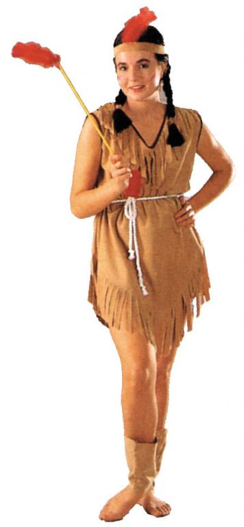 Indian Lady Adult Costume - Click Image to Close