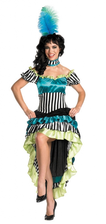 Saloon Girl Moulin Rouge Costume - Click Image to Close