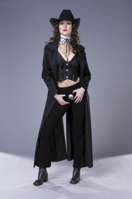 Female Gunslinger Adult Costume - Click Image to Close