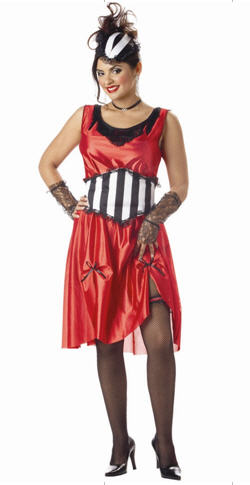 Saloon Girl Costume - Click Image to Close