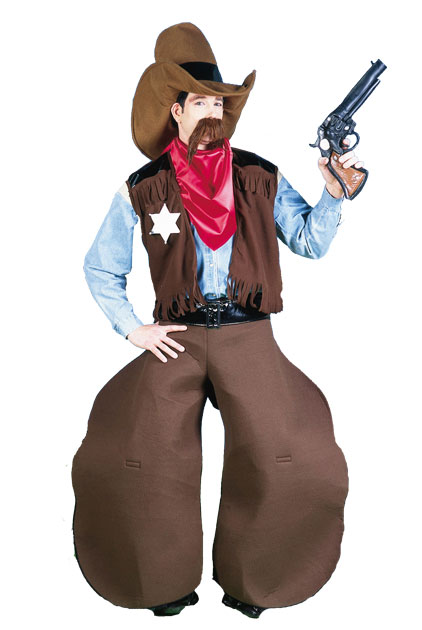 Ole Cow Hand Adult Costume - Click Image to Close