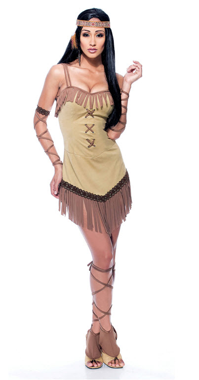 Native Maiden Adult Costume Small