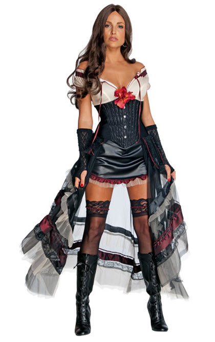 Lilah Jonah Hex Costume - Click Image to Close