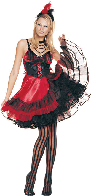 Saloon Girl Costume - Click Image to Close