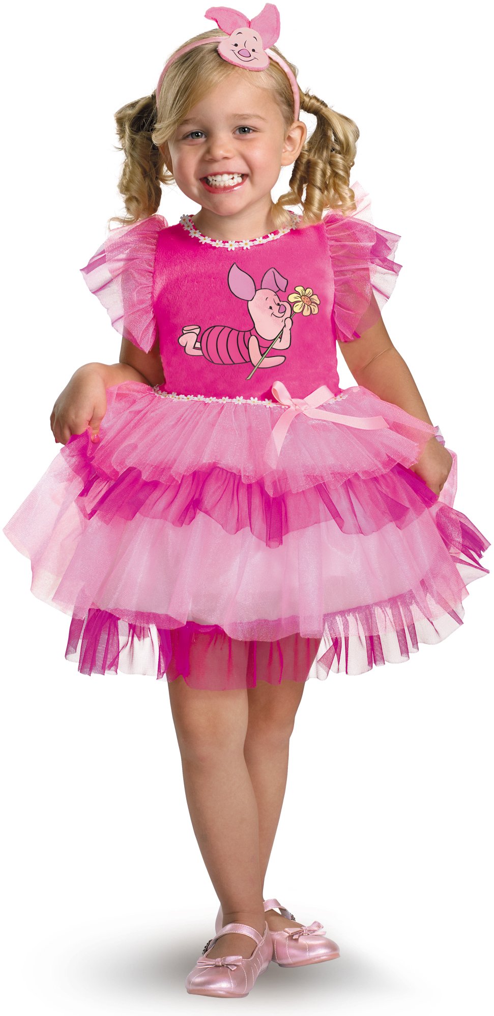 Winnie the Pooh - Frilly Piglet Toddler / Child Costume - Click Image to Close