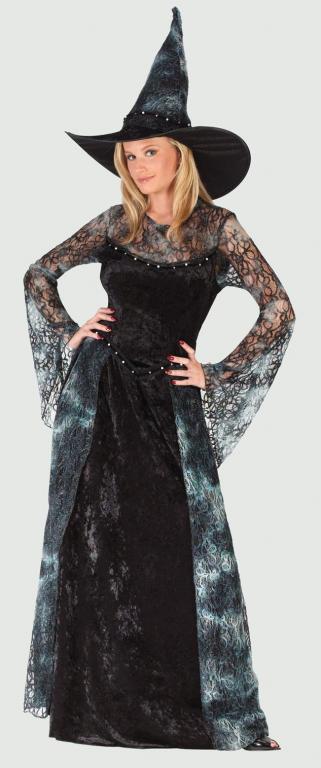 Midnight Sorceress Witch Adult Costume - Click Image to Close