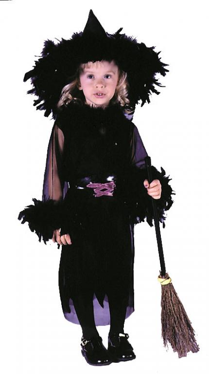 Feathery Witch Toddler Costume - Click Image to Close