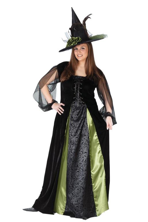 Witch Goth Maiden Plus Size Adult Costume