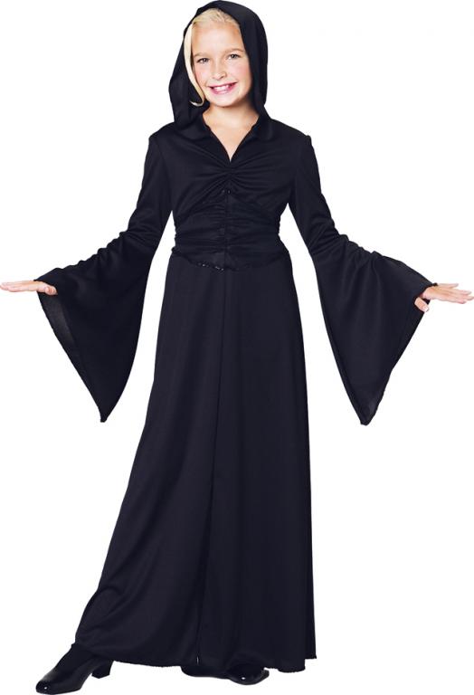 Black Robe Child Costume Medium - Click Image to Close