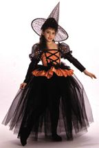 Pretty Witch Child Costume - Click Image to Close