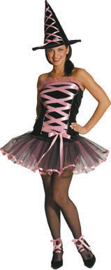 Witchy La Bouf Pink Adult Costume - Click Image to Close