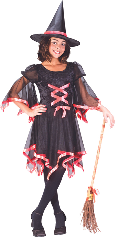 Ribbon Witch Child Costume - Click Image to Close