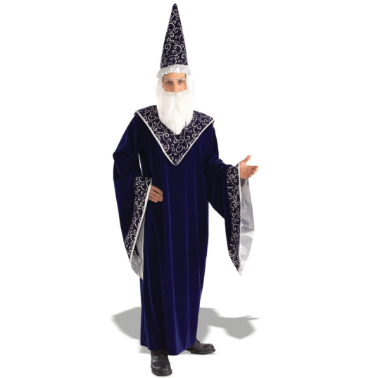 Merlin The Court Magician Adult Costume - Click Image to Close