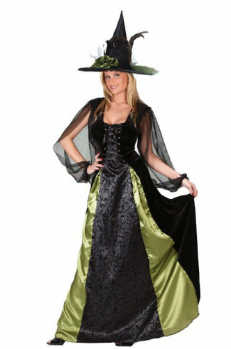 Goth Maiden Witch Adult Costume - Click Image to Close