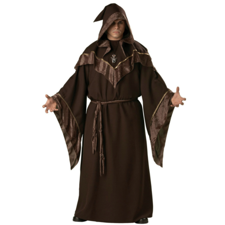 Mystic Sorcerer Elite Collection Adult Plus Costume - Click Image to Close