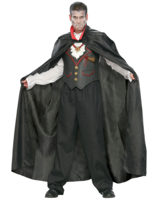 3D Chest Vampire Adult Costume - Click Image to Close