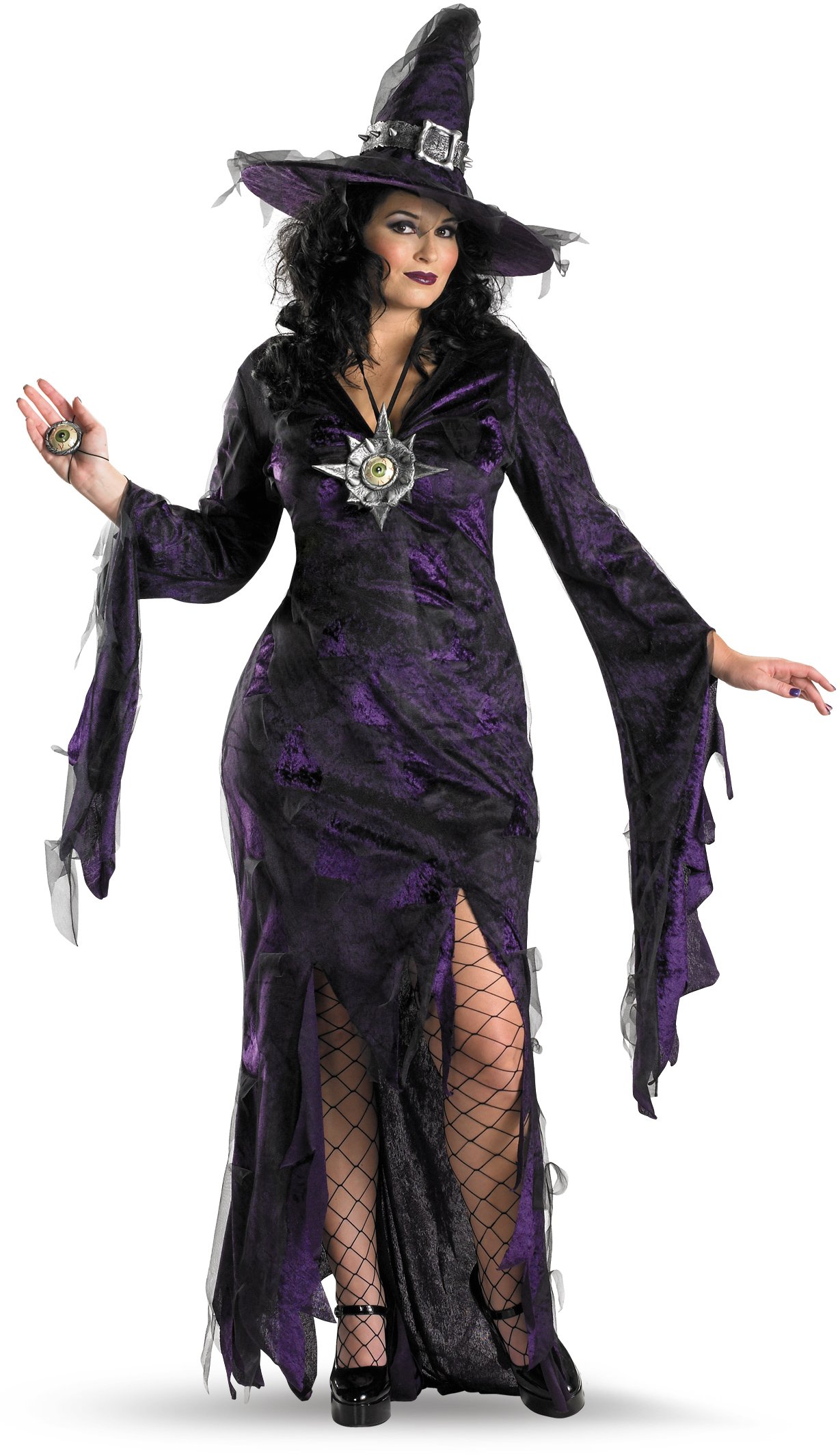 Sorceress Plus Adult Costume - Click Image to Close