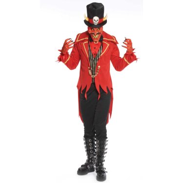 Underworld Ringmaster Adult Plus Costume - Click Image to Close