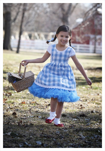 Toddler Tutu Dorothy Costume - Click Image to Close