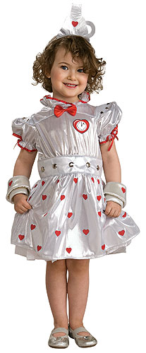 Toddler Tin Girl Costume - Click Image to Close