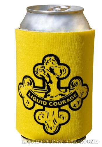 Liquid Courage Can Koozie