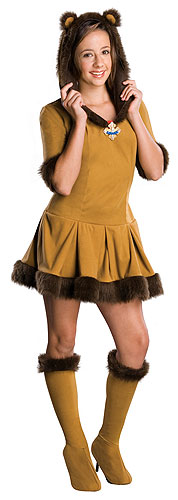 Teen Cowardly Lion Costume