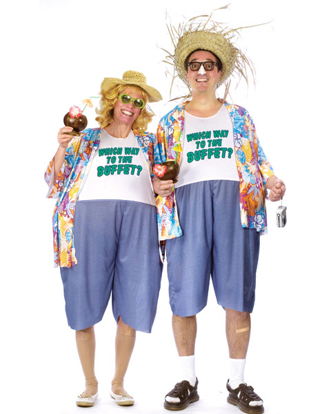 Adult Unisex Tacky Traveler Mens Costume - Click Image to Close