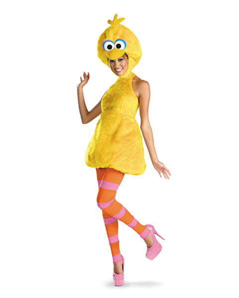 Sesame Street Big Bird Womens Costume - Click Image to Close