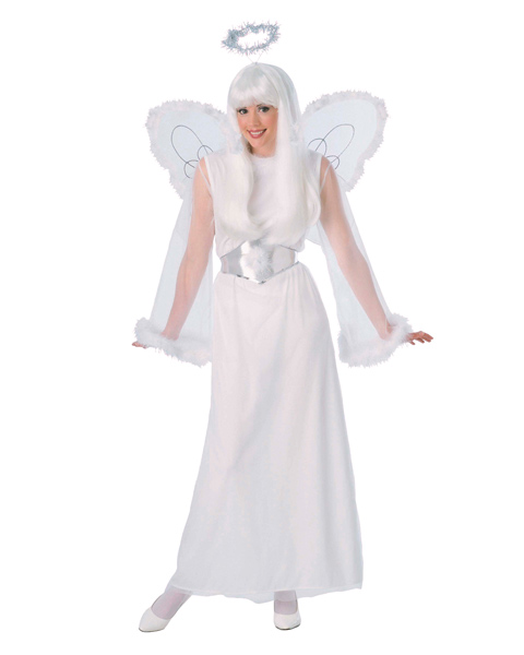 Snow Angel Costume for Adult - Click Image to Close