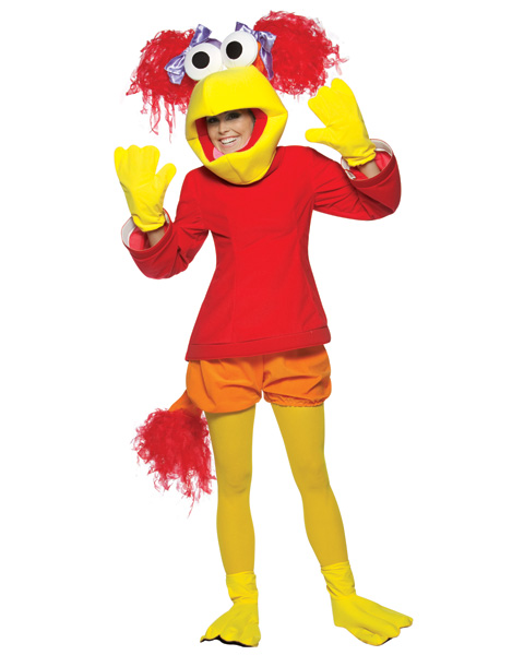 Fraggle Rock Red Womens Costume