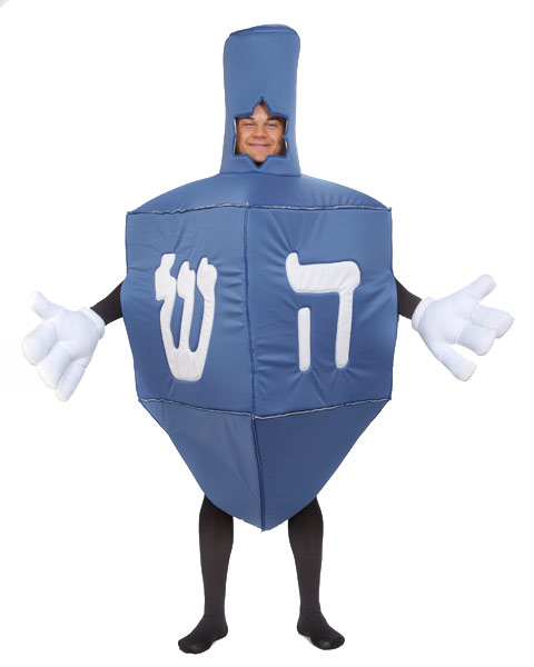 Deluxe Dreidel Adult Unisex Costume - Click Image to Close