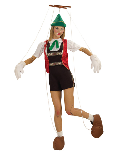 Marionette Puppet Costume for Adult - Click Image to Close