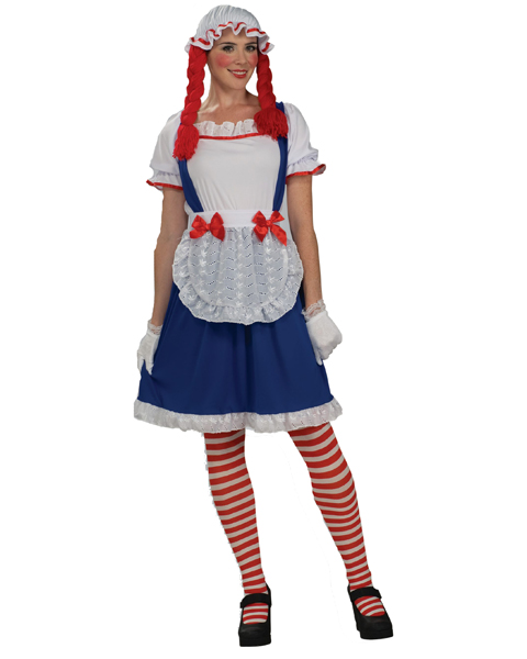 Womens Raggedy Doll Costume - Click Image to Close