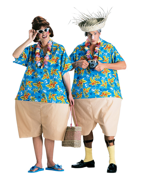 Tacky Tourists Costume For Adults