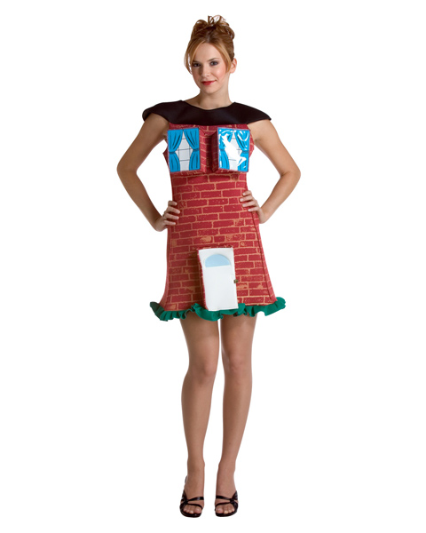 Brick House Humorous Costume - Click Image to Close