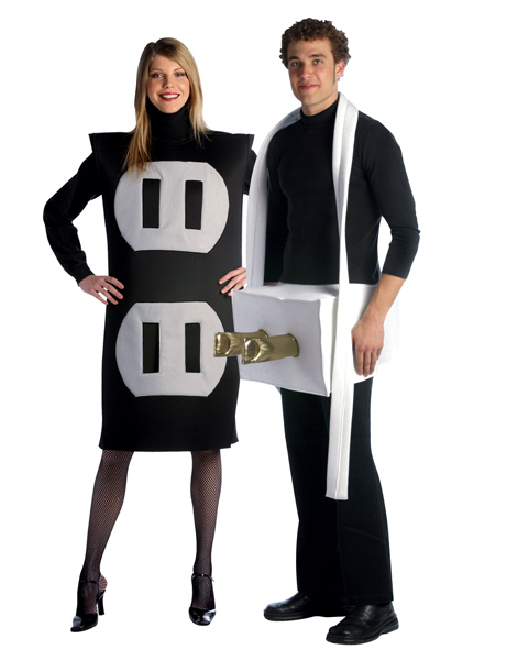 Plug & Socket Adult Costume - Click Image to Close