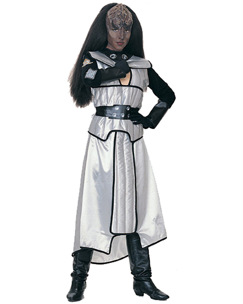 Adult Deluxe Star Trek TNG Klingon Woman Costume - Click Image to Close