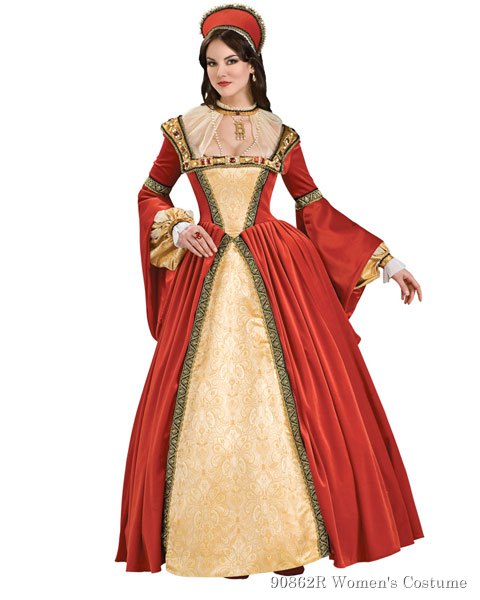 Anne Boleyn Womens Costume - Click Image to Close
