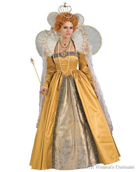 Elizabeth Womens Costume - Click Image to Close