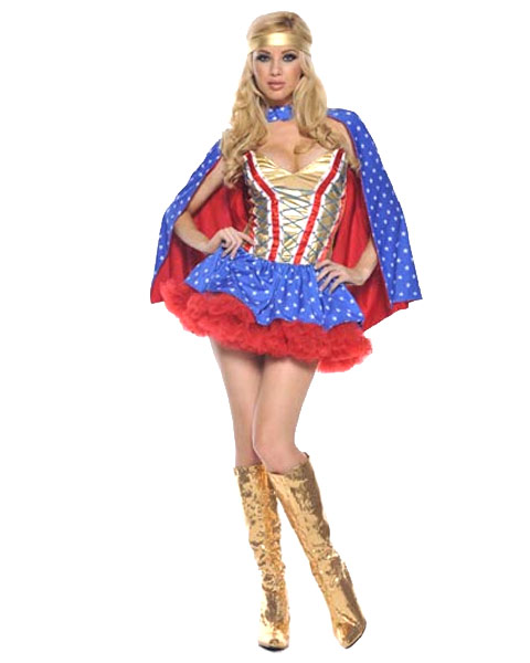 Hero Girl Sexy Womens Costume - Click Image to Close