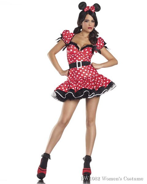 Flirty Mouse Sexy Womens Costume - Click Image to Close