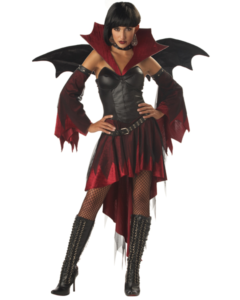 Womens Insatiable Vampire Bat Costume - Click Image to Close