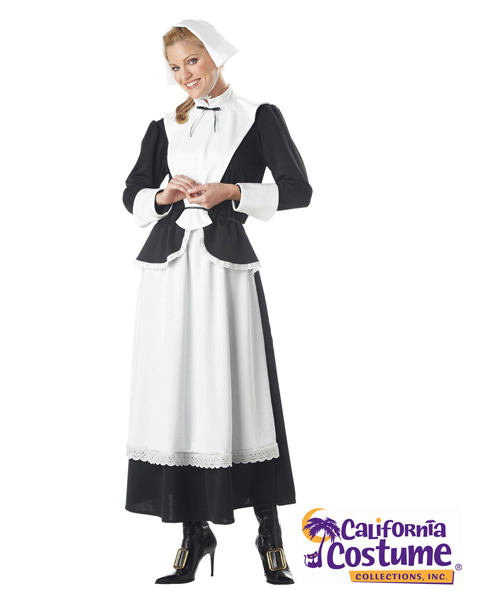 Adult Female Pilgrim Costume - Click Image to Close