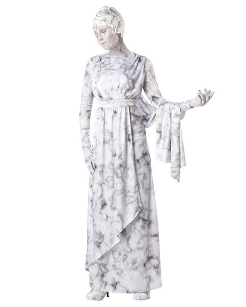 Female Venetian Statue Costume Adult - Click Image to Close