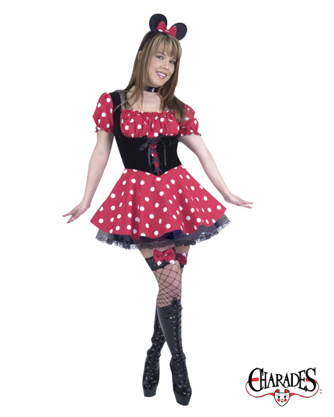 Adult Little Miss Mouse Costume - Click Image to Close