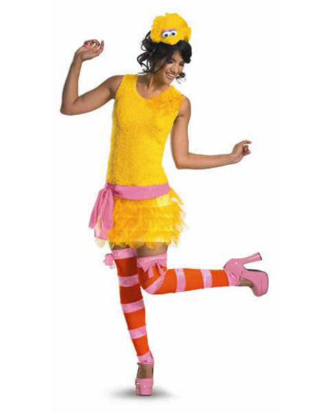 Sassy Sesame Street Big Bird Womens Costume