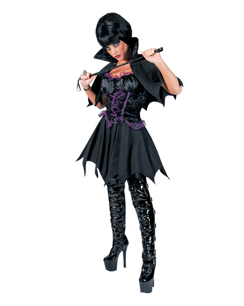 Womens Gothic Vamp Costume - Click Image to Close