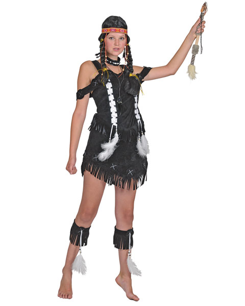 Black Hawk Princess Womens Costume - Click Image to Close